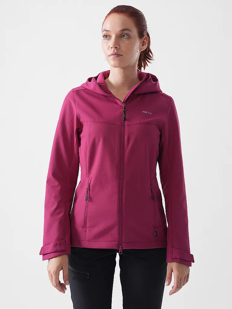 MERU | Veste softshell à capuche Toulouse pour femmes |