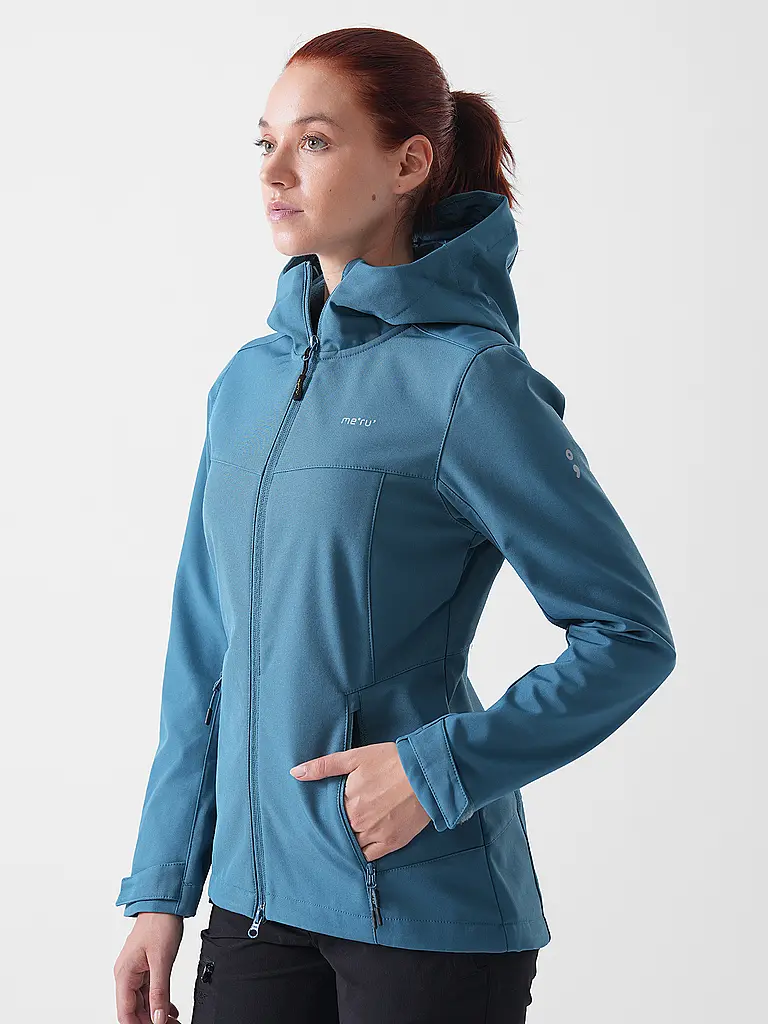 MERU | Veste softshell à capuche Toulouse pour femmes |