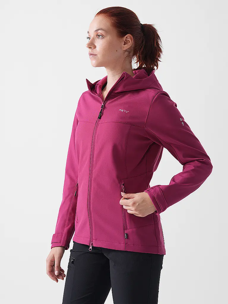 MERU | Veste softshell à capuche Toulouse pour femmes |