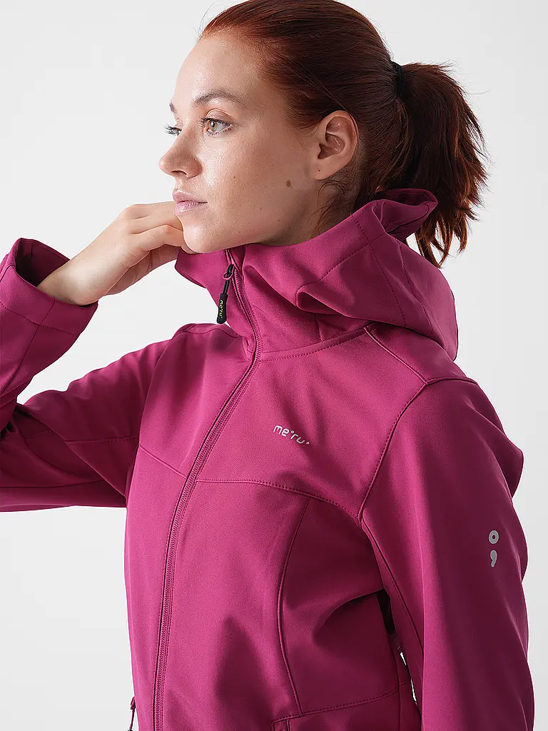 MERU | Veste softshell à capuche Toulouse pour femmes |
