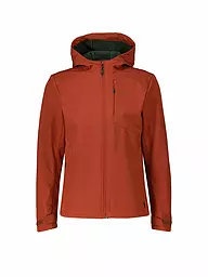 MERU | Veste softshell homme à capuche Toulouse | Rouge foncé