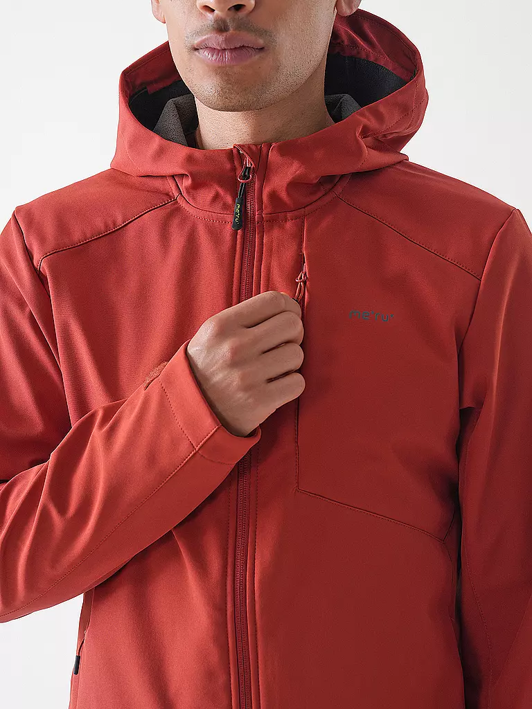 MERU | Veste softshell à capuche Toulouse pour homme |