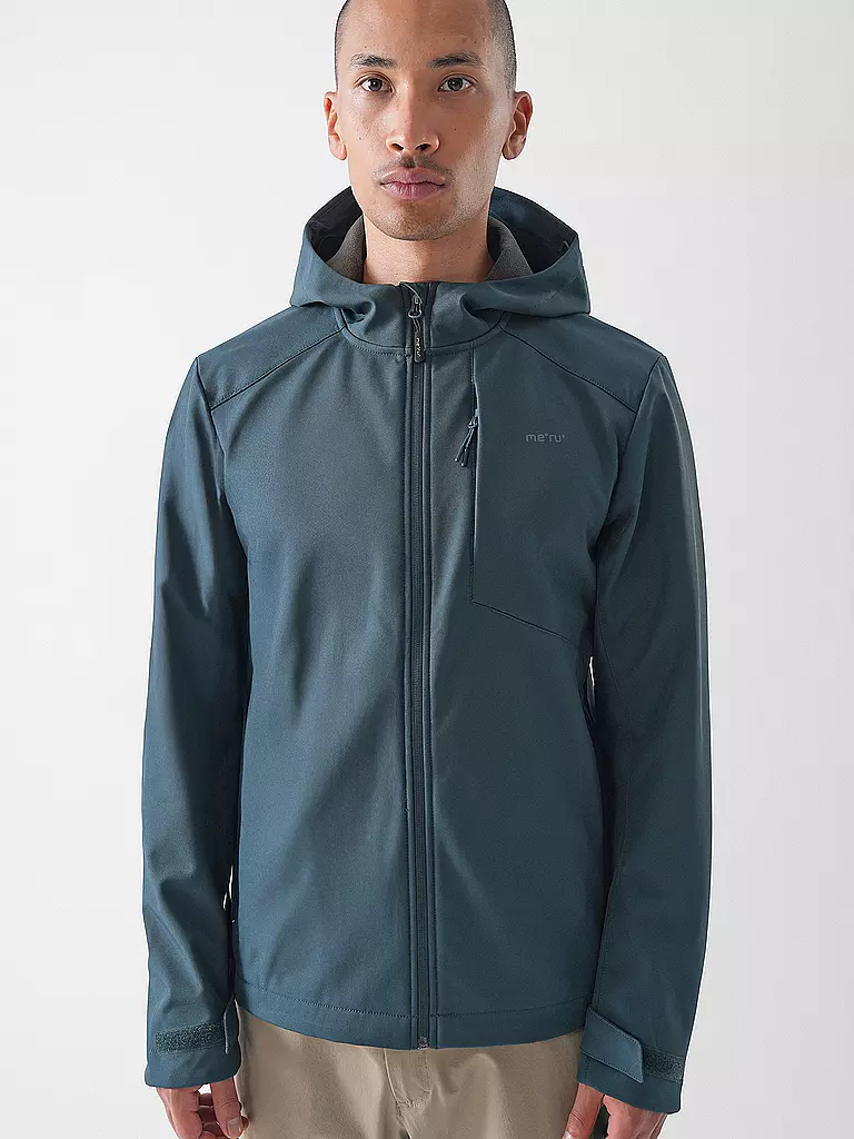 MERU | Veste softshell à capuche Toulouse pour hommes |