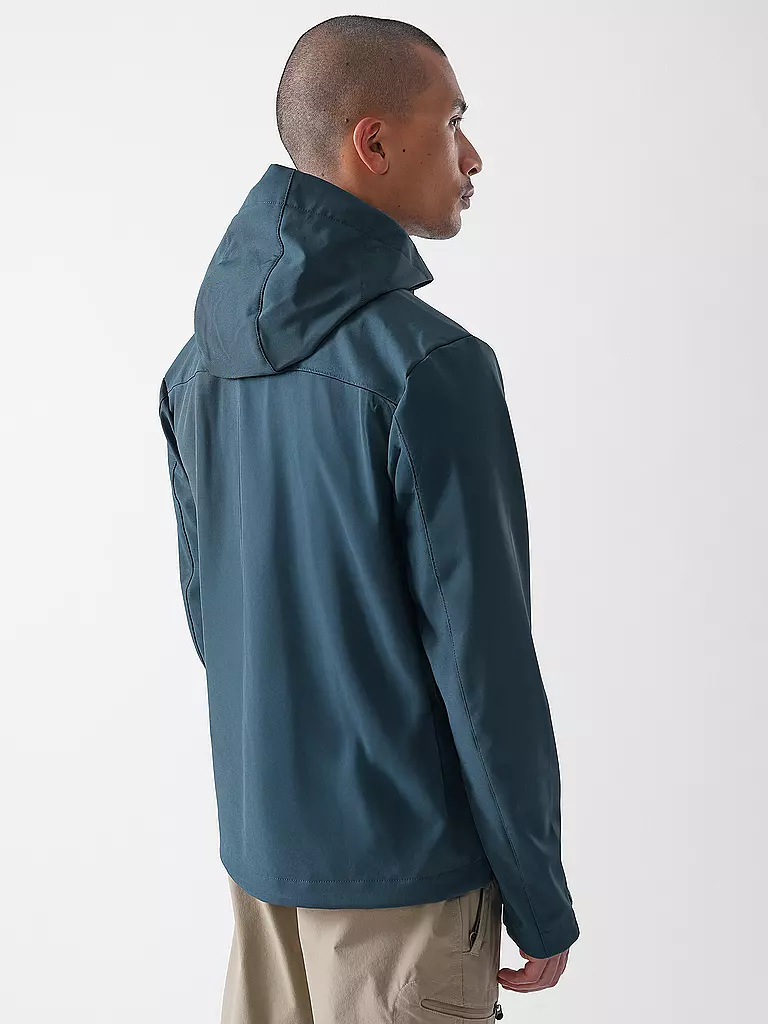 MERU | Veste softshell à capuche Toulouse pour hommes |