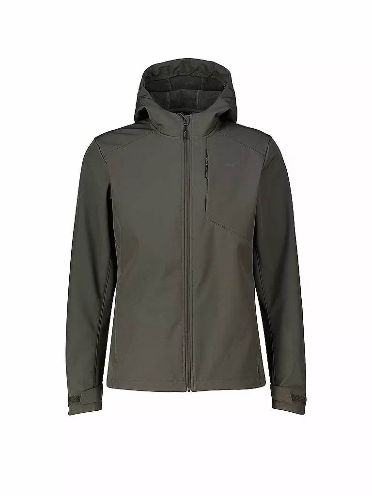 MERU | Veste softshell homme à capuche Toulouse | Gris