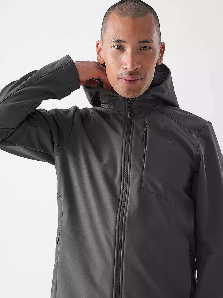 MERU | Veste softshell homme à capuche Toulouse |
