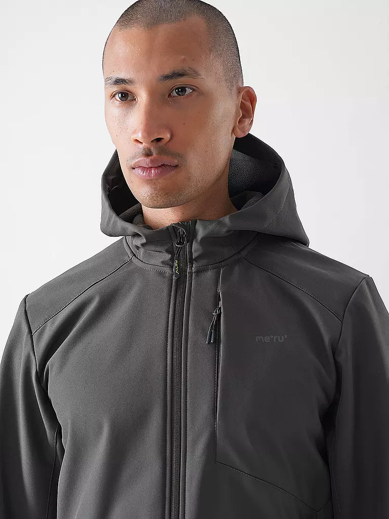MERU | Veste softshell homme à capuche Toulouse |
