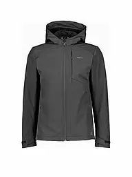 MERU | Veste Softshell Homme Toulouse à Capuche | Noir