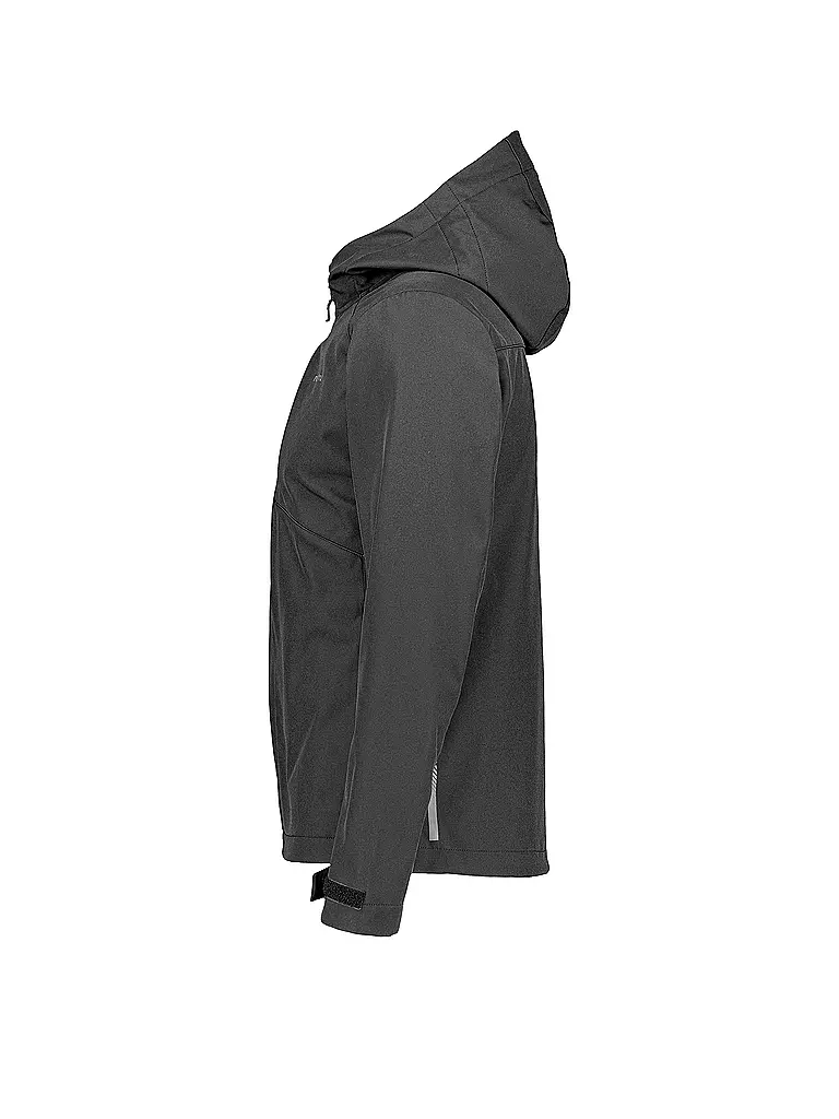 MERU | Veste softshell homme Toulouse à capuche | Noir