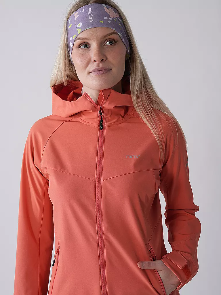 MERU | Veste softshell Nancy pour femmes | Rouge