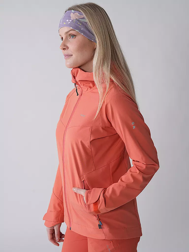 MERU | Veste softshell Nancy pour femmes | Rouge