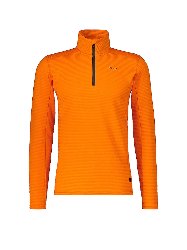 MERU | Zipshirt de sport pour homme Langesund | Orange