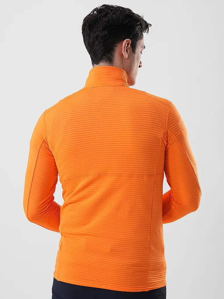 MERU | Zipshirt de sport pour homme Langesund | Orange