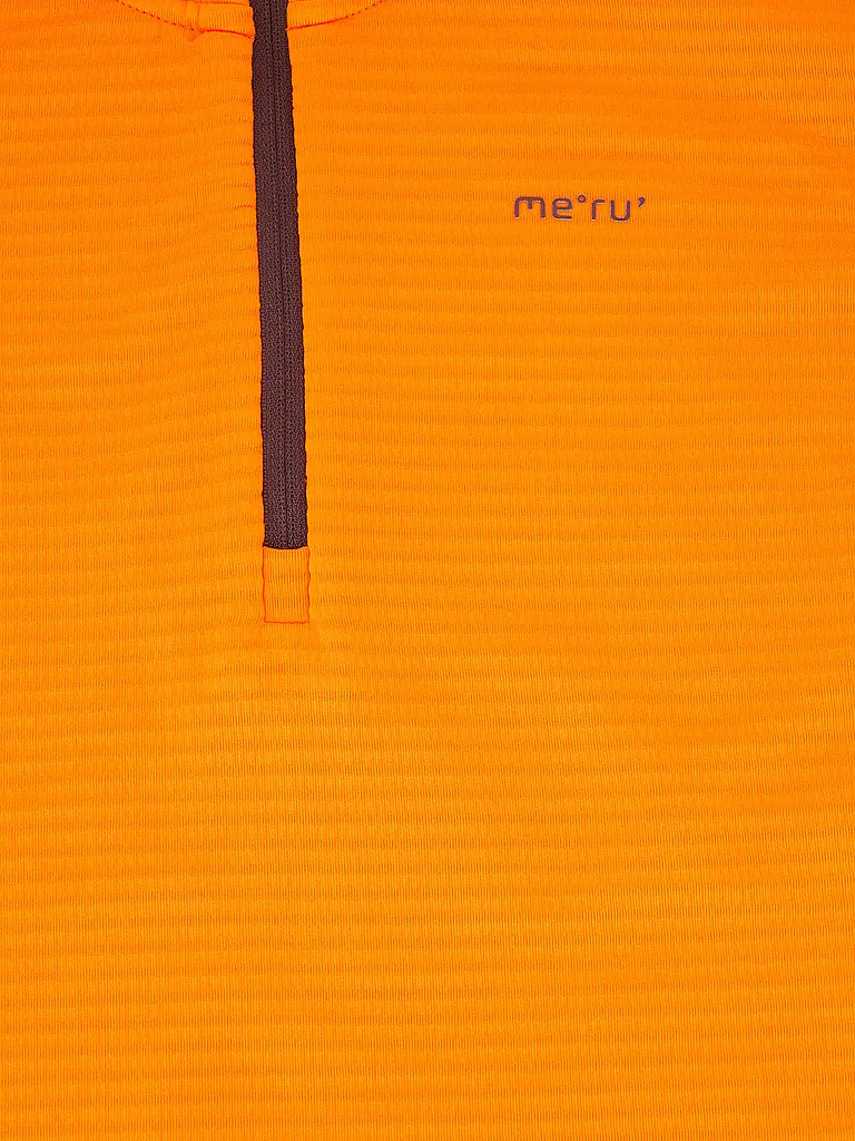 MERU | Zipshirt de sport pour homme Langesund | Orange