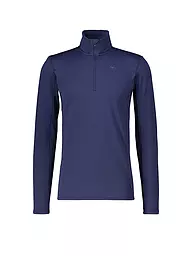 MERU | Zipshirt fonctionnel Langesund pour hommes | Bleu foncé