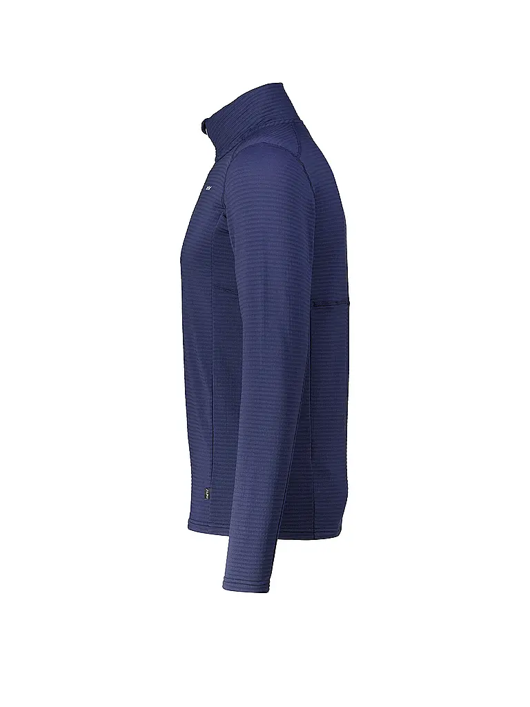 MERU | Zipshirt fonctionnel Langesund pour hommes | Bleu foncé
