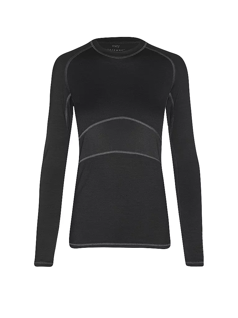 MEY | Damen Unterzieh Shirt PRFRMNC+ | Noir