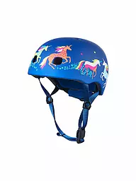 MICRO | Casque de trottinette pour enfant Licorne | Bleu
