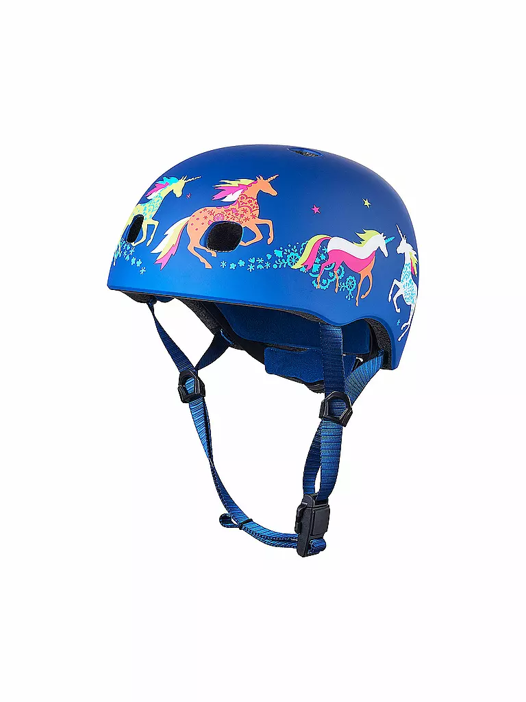 MICRO | Casque de trottinette pour enfant Licorne | Bleu