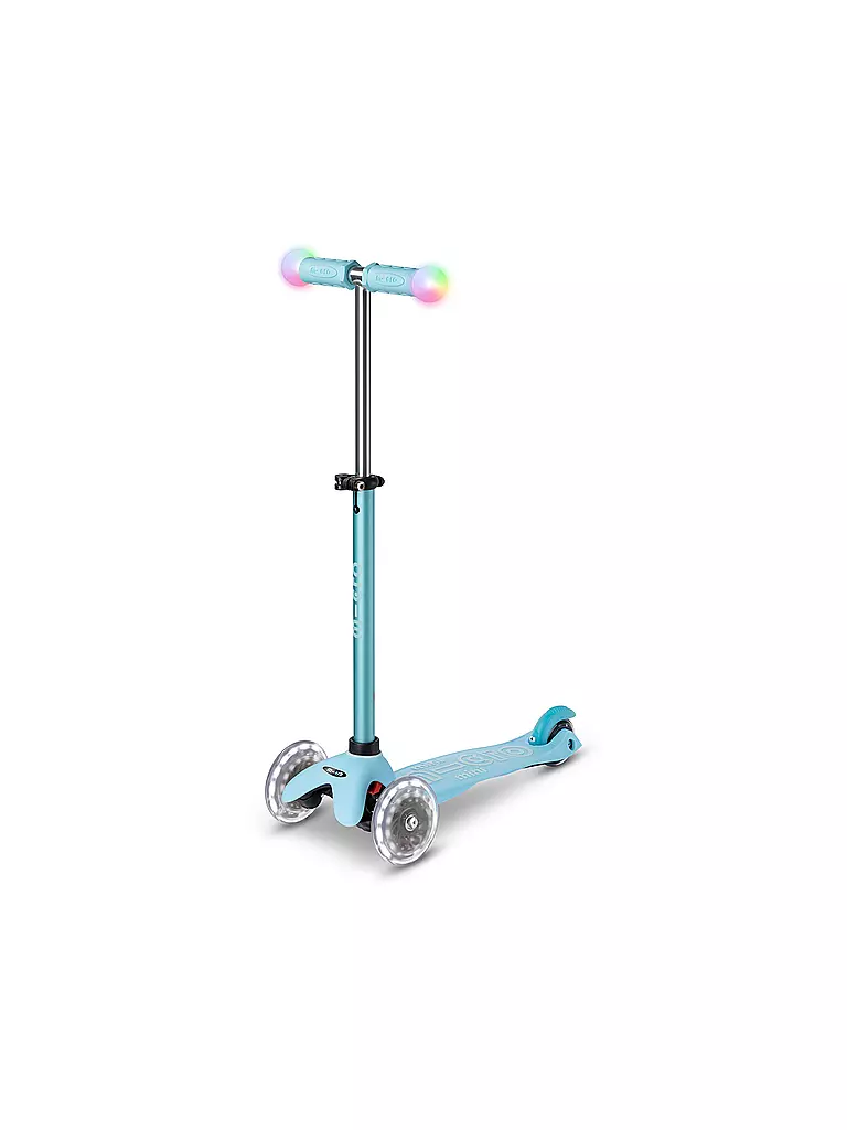 MICRO | Trottinette enfant Micro Mini 2Grow Deluxe Magic LED | Bleu