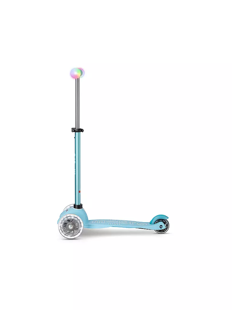 MICRO | Trottinette enfant Micro Mini 2Grow Deluxe Magic LED | Bleu