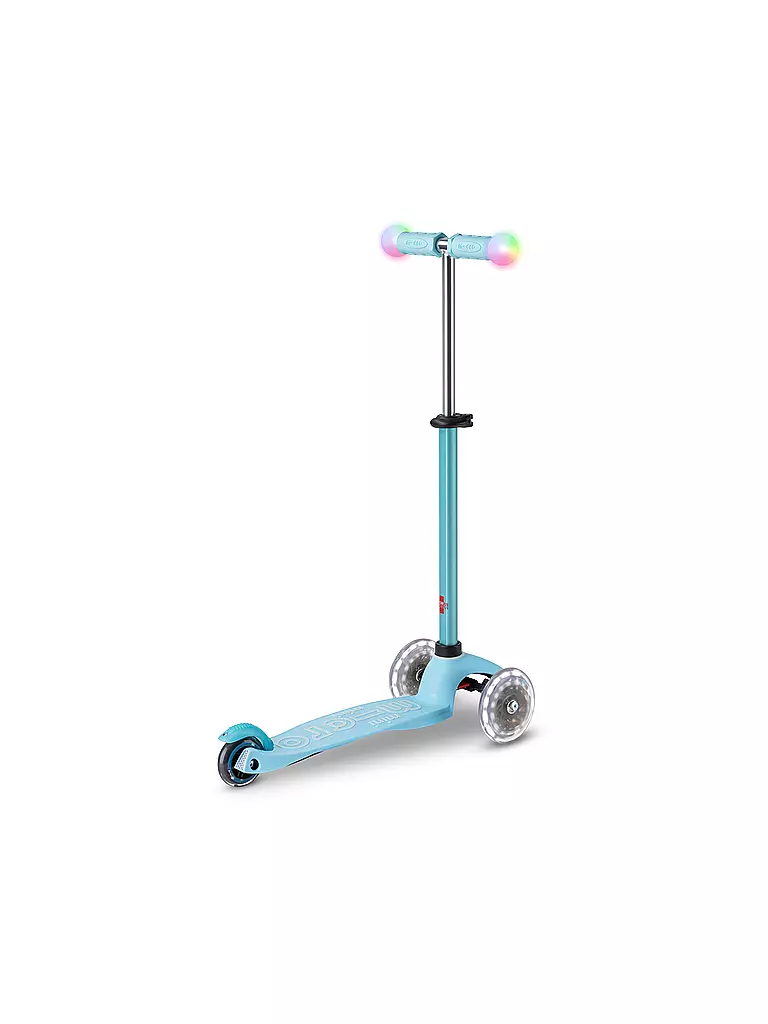 MICRO | Trottinette enfant Micro Mini 2Grow Deluxe Magic LED | Bleu