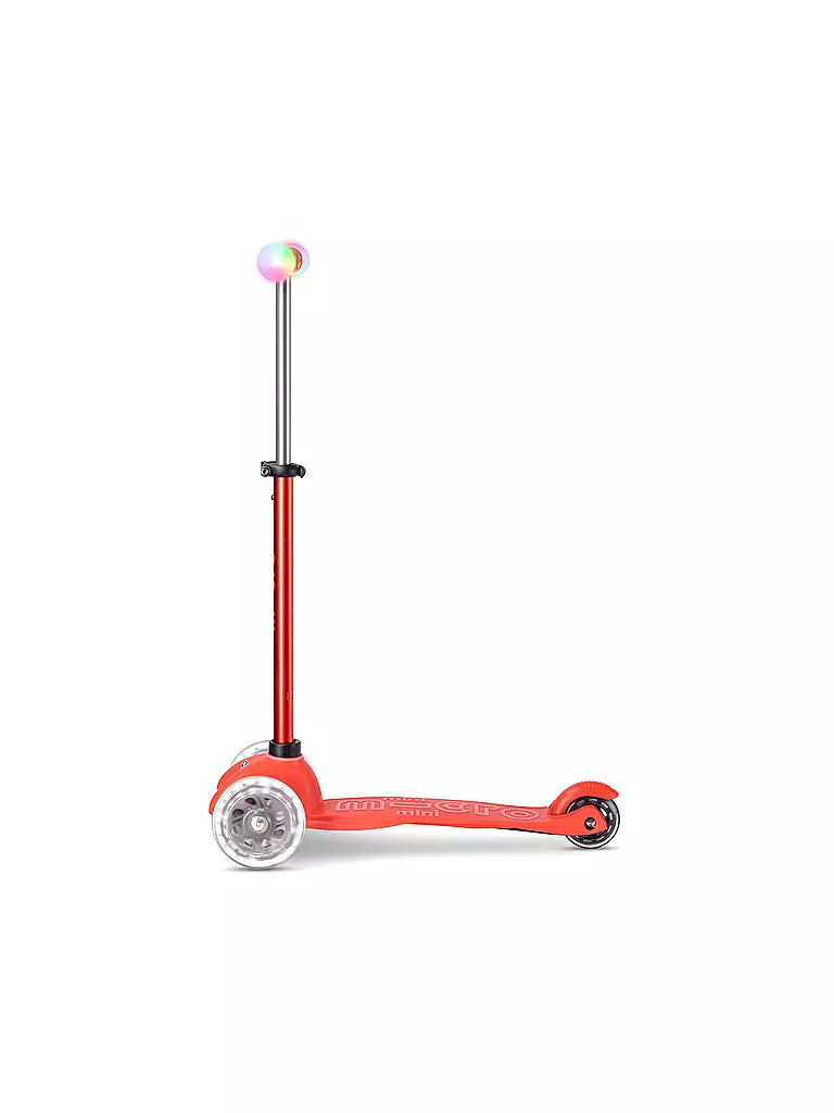 MICRO | Trottinette enfant Micro Mini 2Grow Deluxe Magic LED | Rouge