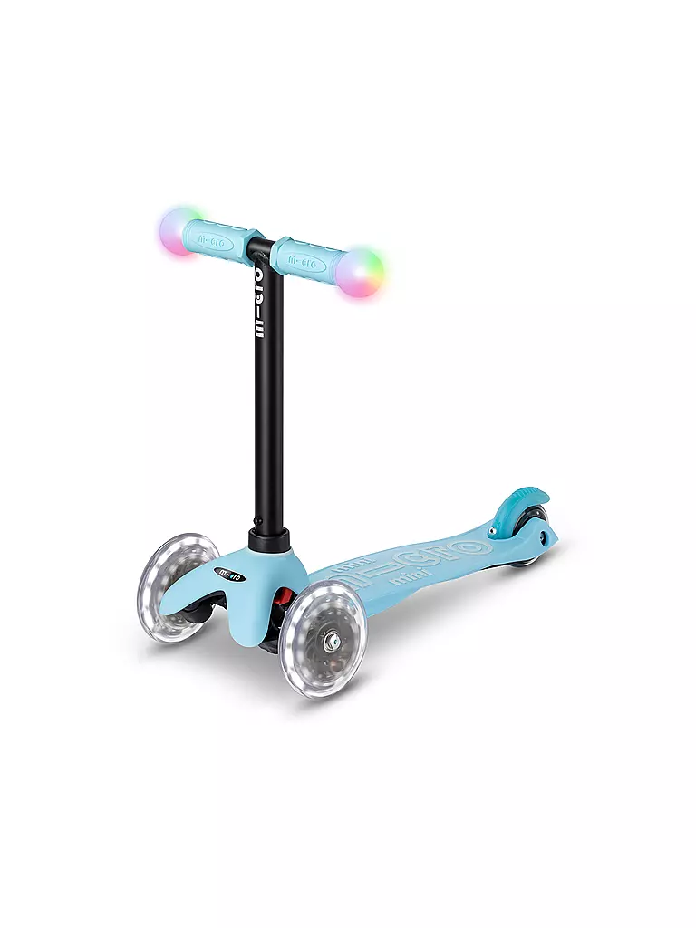 MICRO | Trottinette enfant Micro Mini 2Grow Deluxe Magic LED | Bleu