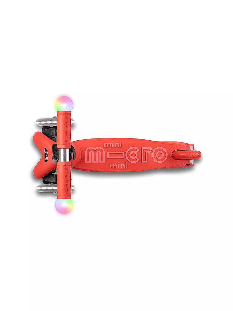 MICRO | Trottinette enfant Micro Mini 2Grow Deluxe Magic LED | Rouge