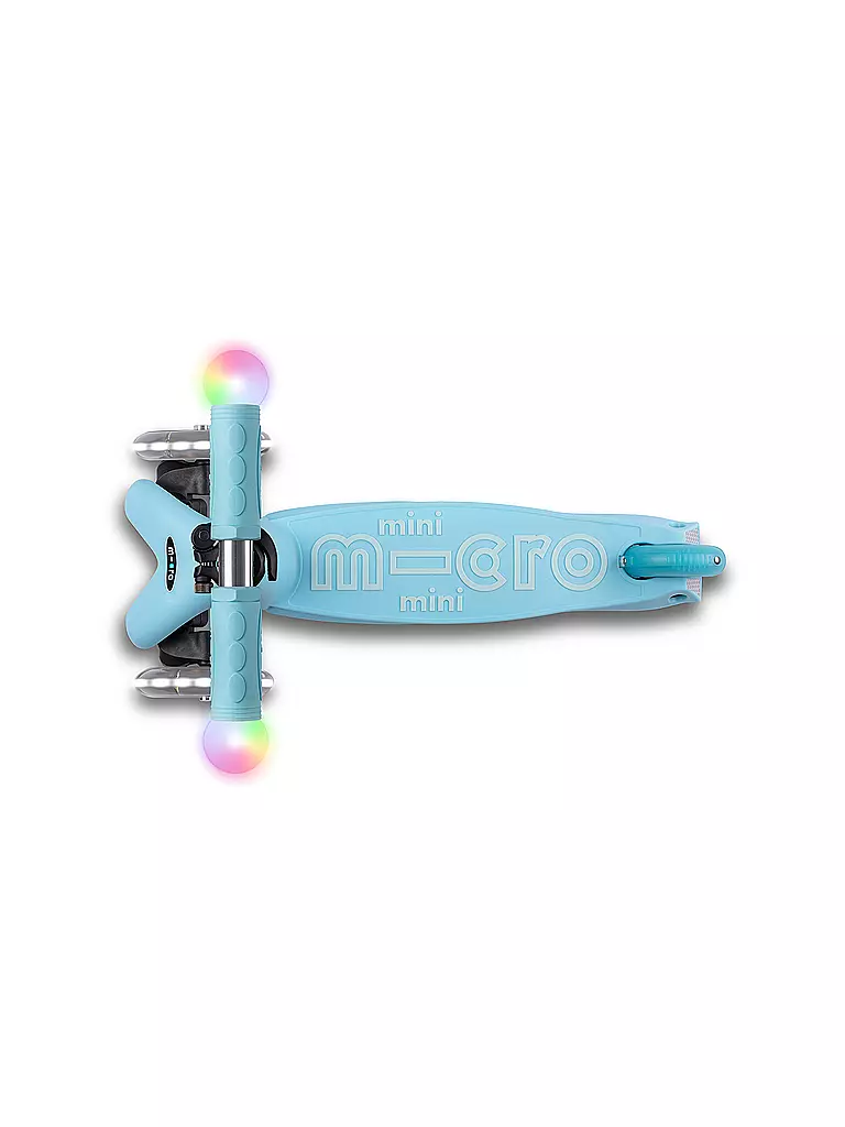 MICRO | Trottinette enfant Micro Mini 2Grow Deluxe Magic LED | Bleu