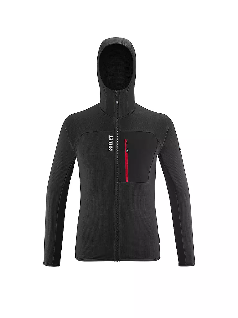 MILLET |  Herren Fleecejacke Trilogy Lightgrid Polartec Hoodie  | Noir