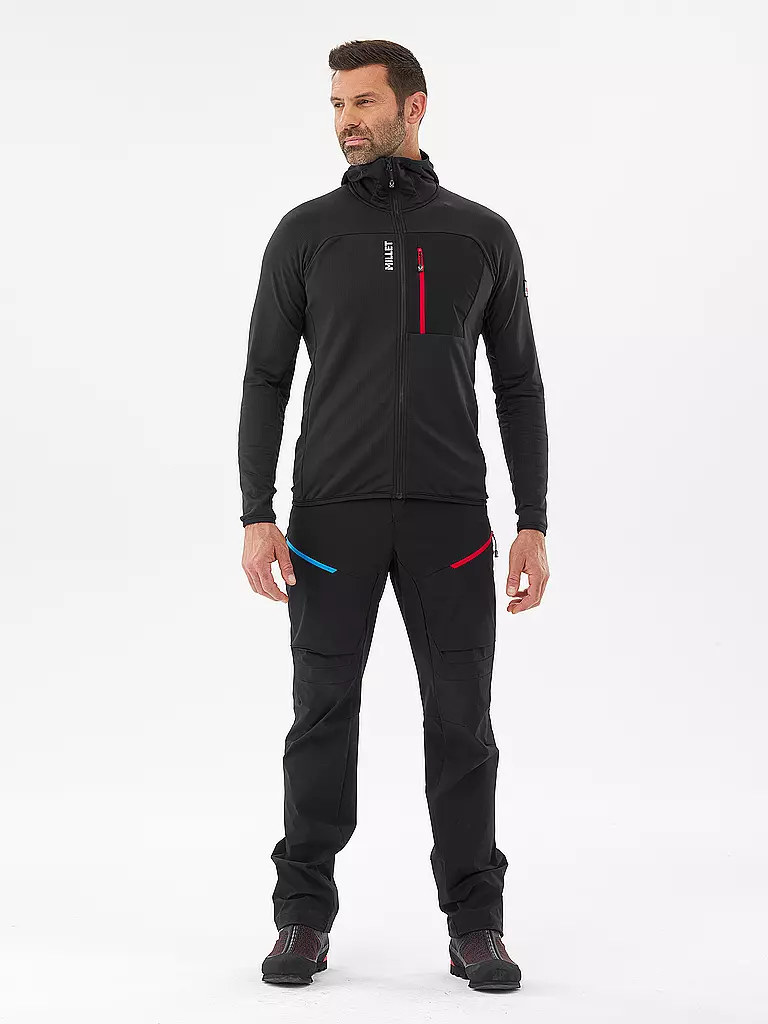 MILLET |  Herren Fleecejacke Trilogy Lightgrid Polartec Hoodie  | Noir
