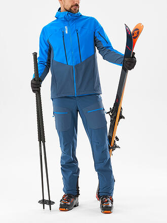 MILLET | Veste softshell de randonnée pour homme White Shield à capuche