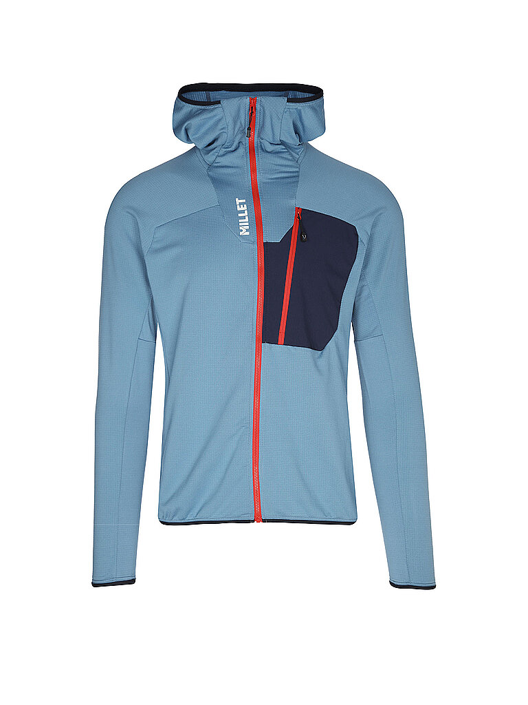 Veste polaire TRILOGY ICON LIGHTGRID à capuche bleu clair XL