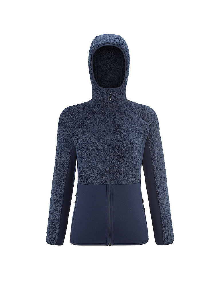 Veste polaire Charmonix Highloft à capuche bleu marine L