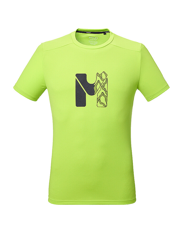 T-shirt de sport Kamet Map vert XL