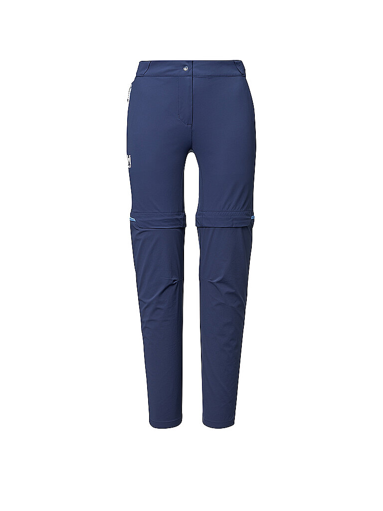 Pantalon de randonnée UBIC STRETCH ZipOff bleu marine 34