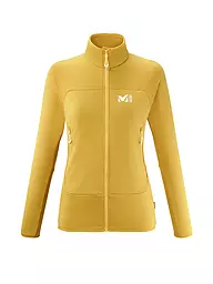 MILLET | Damen Fleecejacke Fusion Grid | Moutarde