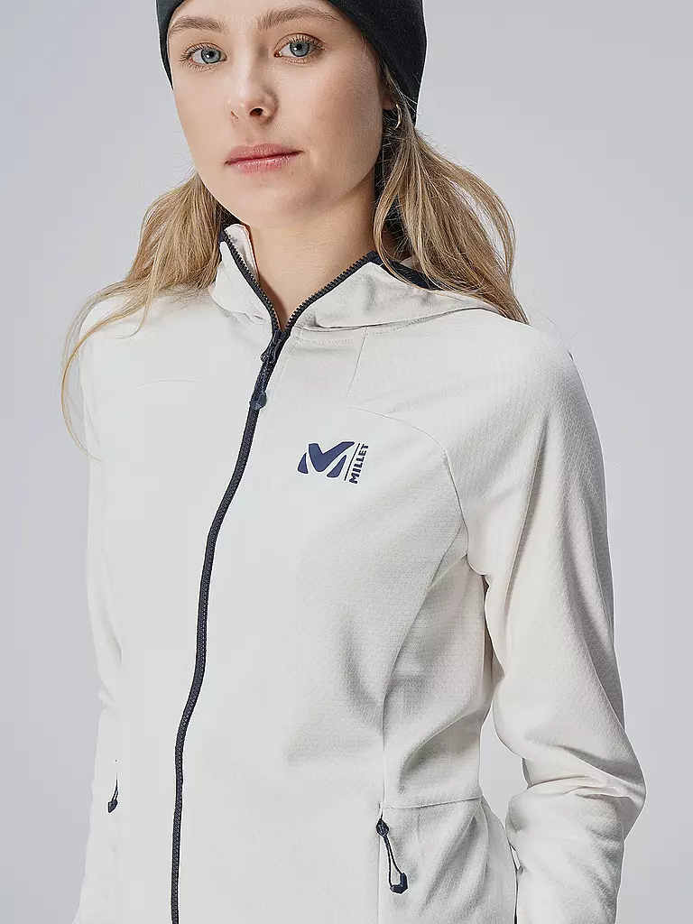 MILLET | Damen Fleecejacke Lokka 3 Hoodie | Blanc