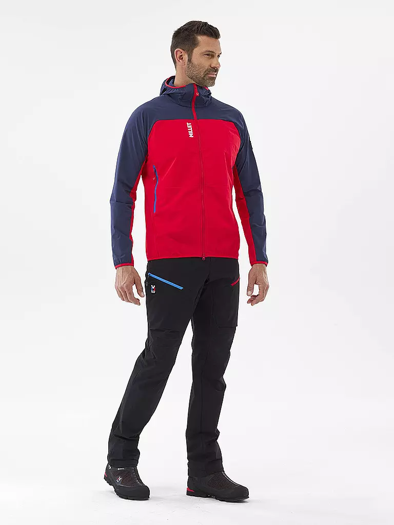 MILLET | Herren Softshelljacke Trilogy Icon Hoodie | Rouge