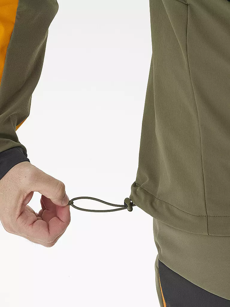 MILLET | Herren Touren Softshelljacke White Shield Hoodie | Orange