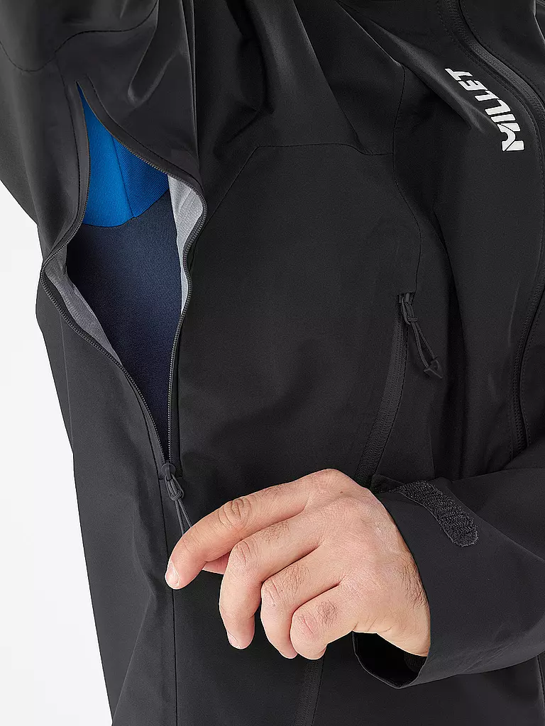 MILLET | Herren Wanderjacke Seneca GTX 3L Hoodie | Noir