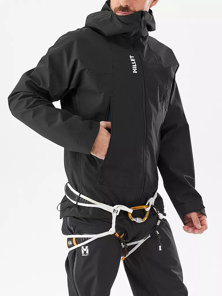 MILLET | Herren Wanderjacke Seneca GTX 3L Hoodie | Noir