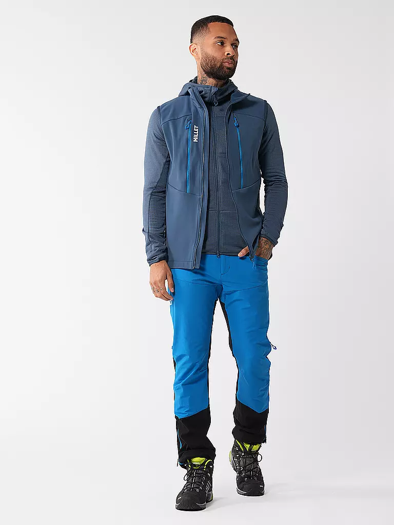 MILLET | Pantalon de randonnée softshell homme Pierra Ment XCS | Bleu