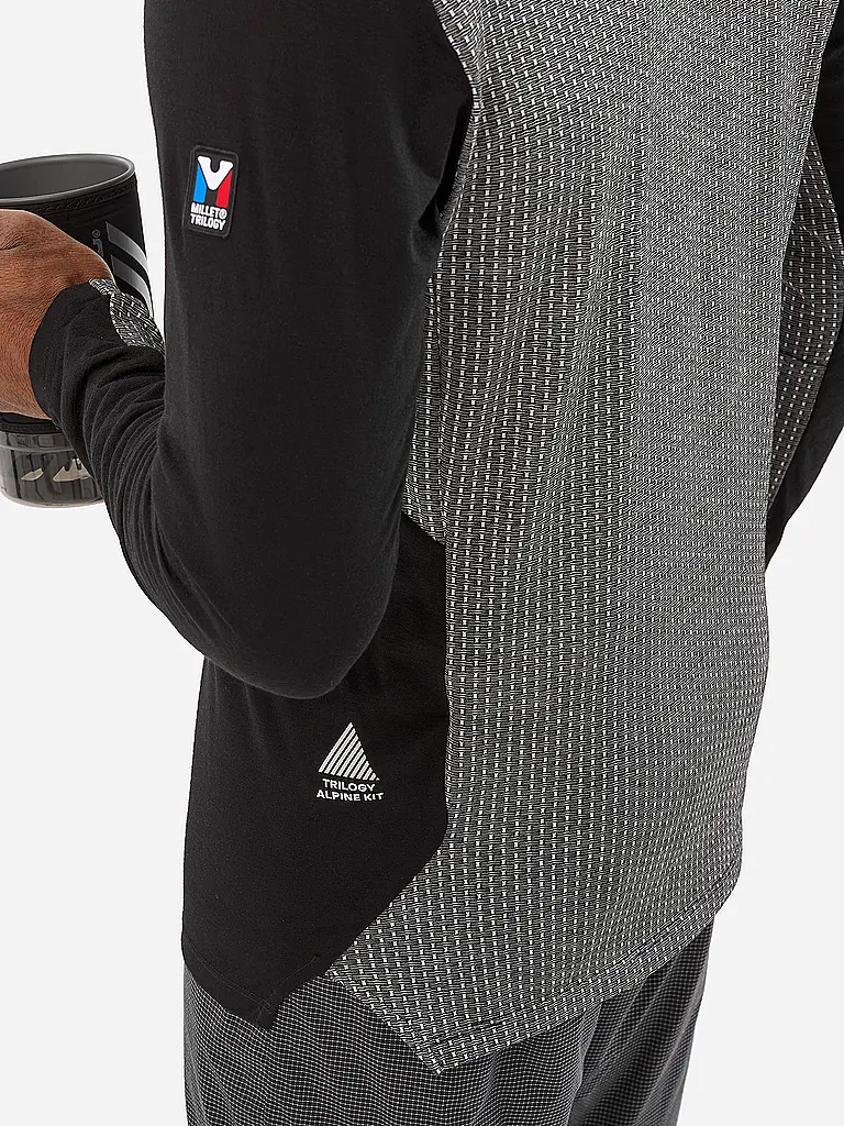 MILLET | T-shirt de randonnée homme TRILOGY JORASSES WOOL | Noir