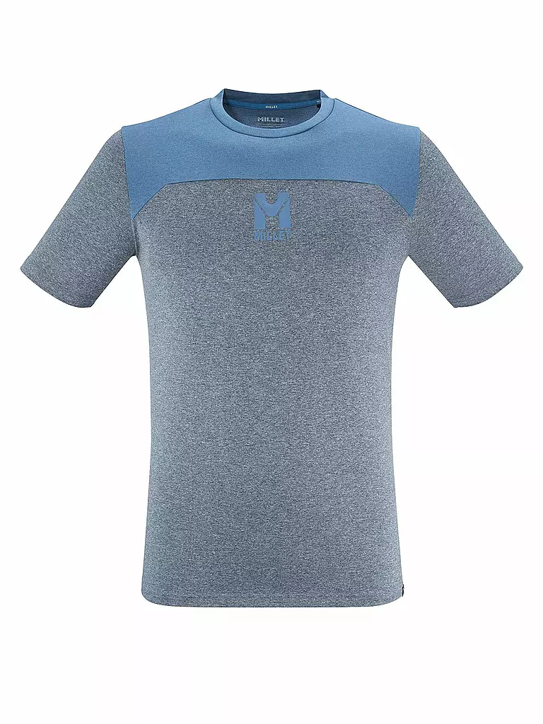 MILLET | T-shirt de sport homme Seneca Heather | Bleu foncé