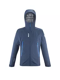 MILLET | Veste de randonnée homme Seneca GTX 3L à capuche | Bleu foncé