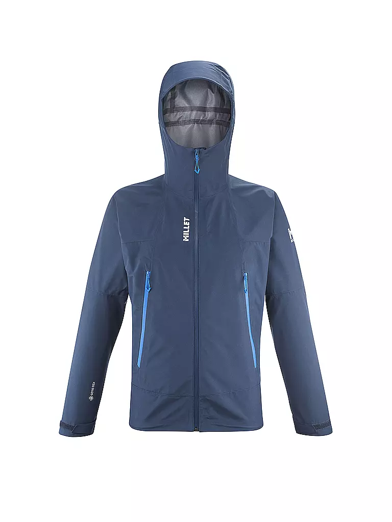 MILLET | Veste de randonnée homme Seneca GTX 3L à capuche | Bleu foncé