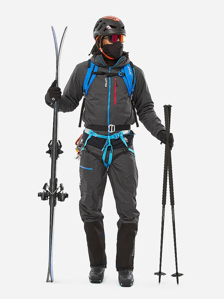 MILLET | Veste de randonnée homme TRILOGY JORASSES DYNEEMA Wool Hoodie | Noir