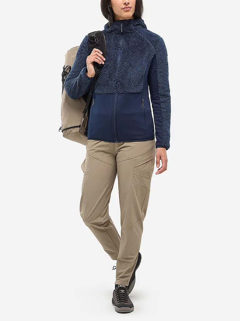 MILLET | Veste polaire femme Charmonix Highloft à capuche | Bleu foncé